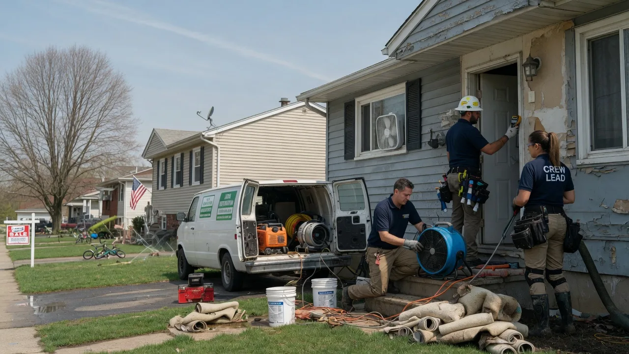 Flood Cleanup in Stanwood, MI near me