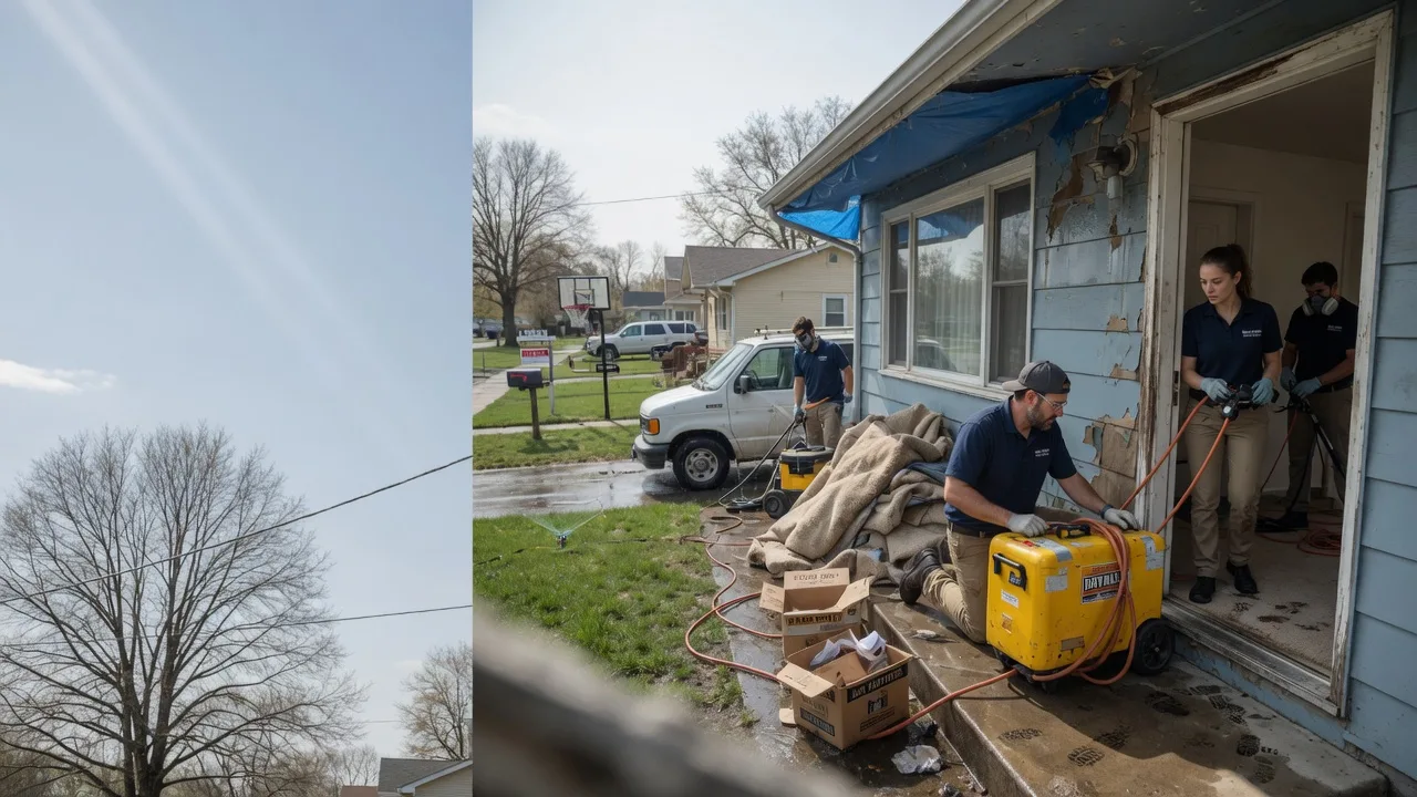 Basement Flood Cleanup in Stanwood, MI near me